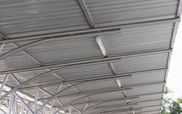 installing Pimperne metal roofing